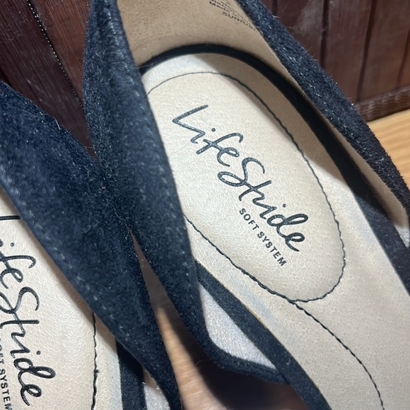 NWOT LIFE STRIDE HEELS. BLACK SZ 8.5 - Picture 4 of 9